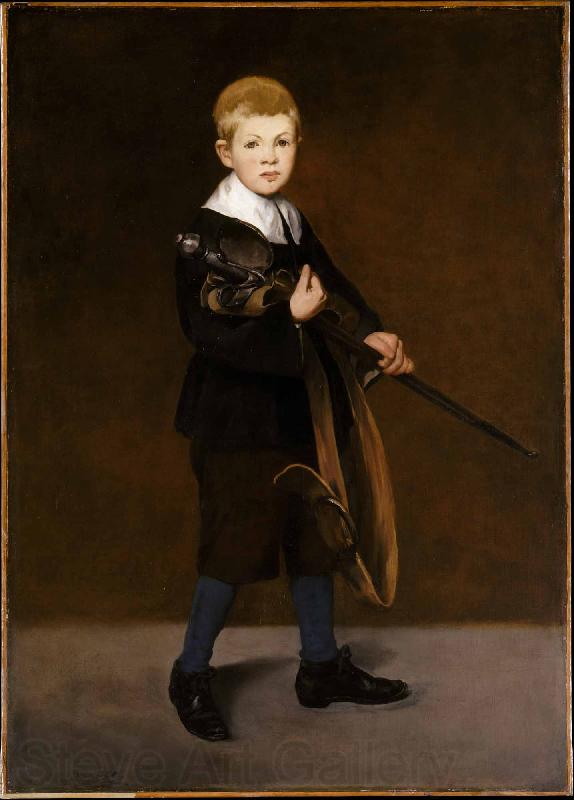 Edouard Manet Boy Carrying a Sword